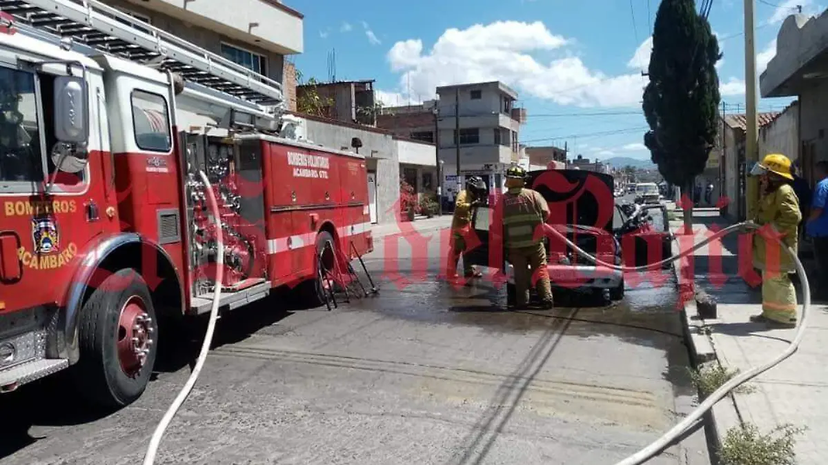 auto incendio